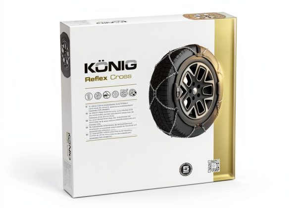 König Reflex Cross 248 Snow Chain for SUVs Metal-8