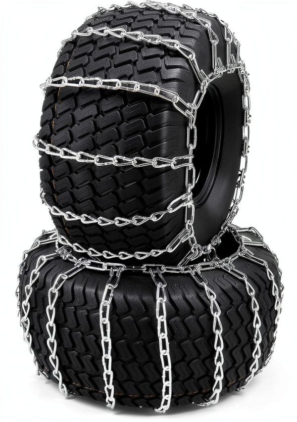 MowerPartsGroup Snow Chains for Commercial Trucks-0