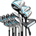 KVV Left-Handed Women's Golf Set Graphite 11-Piece-0