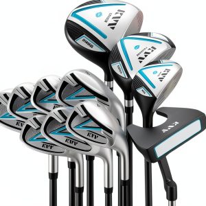 KVV Left-Handed Women's Golf Set Graphite 11-Piece-0