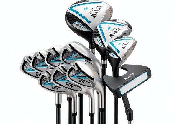 KVV Left-Handed Women's Golf Set Graphite 11-Piece-0
