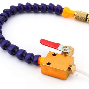 Thread Adjustable Mist Coolant Lubrication Spray System Magnetic Base Coolant Oil Water Hose Pipe for 8mm Air Pipe CNC Lathe Milling Drill-0