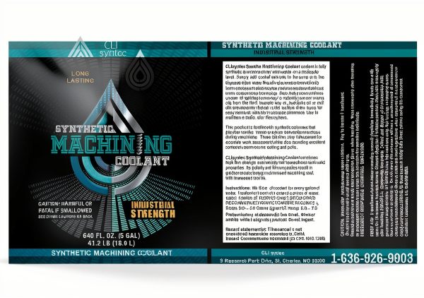 Premium Synthetic Machining Coolant - 640 FL. OZ. (5 Gallon) Cutting/Grinding/Sawing-1